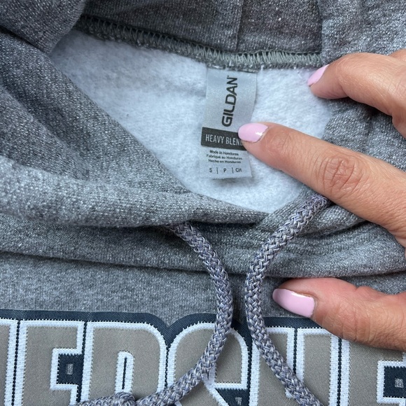 Authentic Hershey Park sweatshirt never worn washed once grey size small - Picture 3 of 4